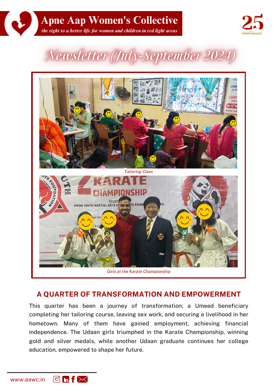 Quarter of transformation and empowerment newsletter